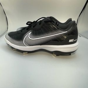Nike Alpha Huarache Varsity 4 Low Mens Metal Baseball Cleats DJ6516-010 Size 13